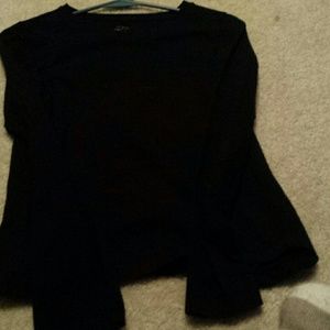Black long sleeve shirt